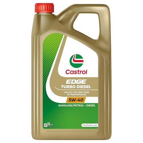 castrol edge turbo diesel motoröl 5w-40 5l