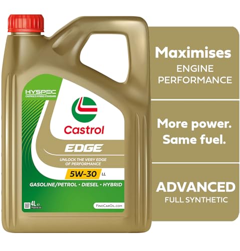 castrol edge motoröl 5w-30 ll longlife 4l, geeignet für langlebige motoren