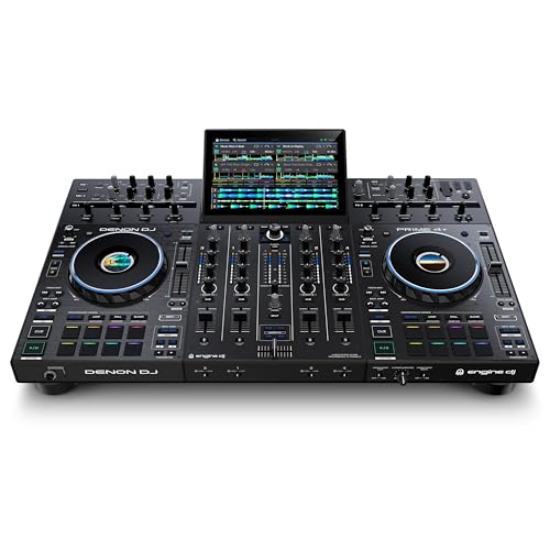 denon dj prime 4 standalone dj-controller zum besten preis