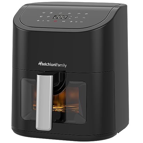 Produktbild: melchioni family marianna heissluftfritteuse 5,2 l mit digitalem display und 9 programmen