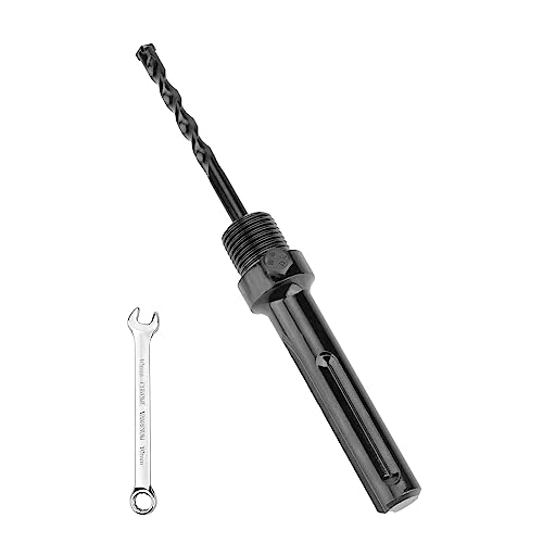 sds max verlängerung 120mm und 4-schneider zentrierbohrer 8x110mm wandlochsägebohrer