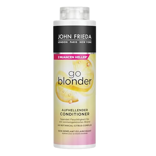 john frieda go blonder conditioner 500 ml aufhellend für blondes haars