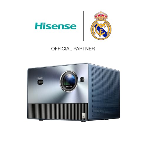 hisense c1 smart mini projektor mit game modus, silber