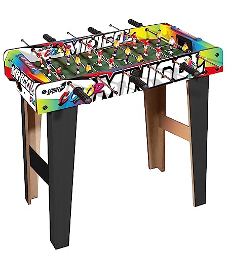 Produktbild: Indoor-Fußball Mini Goal mit Beinen, MDF, 69 x 37 x 65 cm, Tischfußball