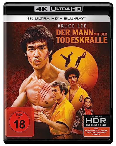 der mann mit der todeskralle blu-ray 4k ultra hd bruce lee