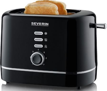 severin toaster für 2 scheiben automatikfunktion 18,99 (statt 24)