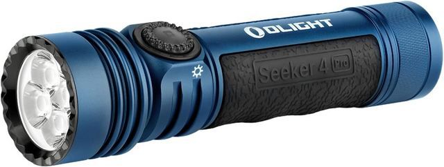 olight seeker 4 pro led taschenlampe 4600 lumen für 118,97 euro