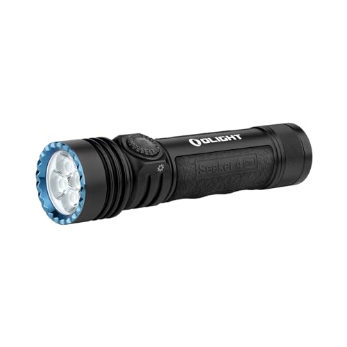 olight seeker 4 pro taschenlampe 4600 lumen 260 meter usb-c wiederaufladbar schwarz