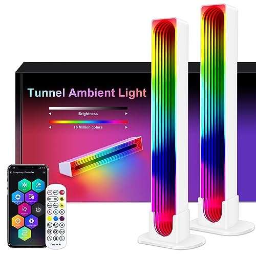 Entdecke die SNADER Smart LED Lightbar  perfekte RGB Ambient-Beleuchtung für Gaming und Deko. Steuere Farben und Musik mit der App für ein beeindruckendes Raumerlebnis.