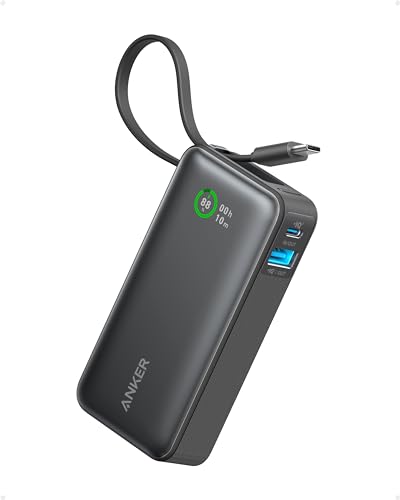 anker nano powerbank 10.000mAh mit usb-c kabel und pd 30W