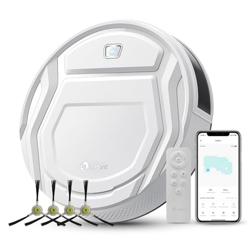 saugroboter lefant m210p, 2100 pa saugkraft, hindernisvermeidung, tierhaare, alexa kompatibel