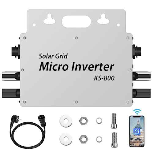 wechselrichter 800w für balkonkraftwerk, effizienter stromwandler