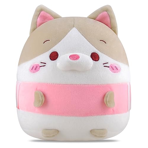 Yeqivo 30cm kuscheltier katze plüschtier für kinder, weiches kissen, geschenk ab 3 jahren