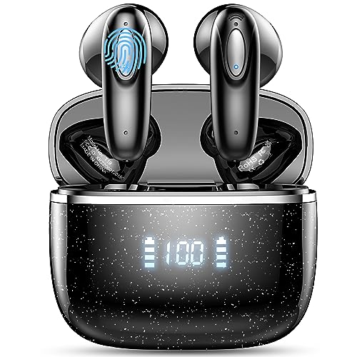 Produktbild: bluetooth kopfhörer romoke in ear kabellos 5.3 14.2 mm treiber ip7 wasserdicht 40 std