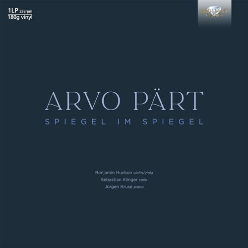 Produktbild: arvo pärt spiegel im spiegel 180g vinyl lp