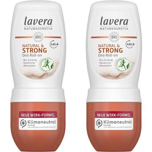 lavera deo roll-on 2er pack natural & strong 48+ für 7,98 statt 12