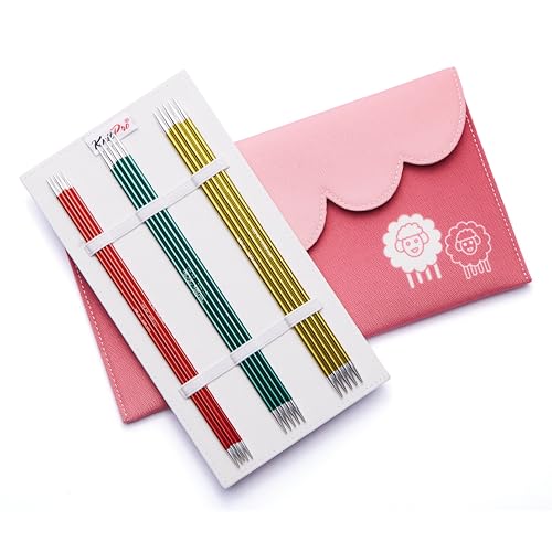 Produktbild: KnitPro Zing Nadelspiel-Set 6" (15 cm) | 5 Größen (2 mm bis 4 mm)
