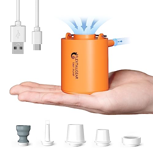 ultraleichte elektrische luftpumpe mit akku usb c mini-luftpumpe für aufblasen, camping