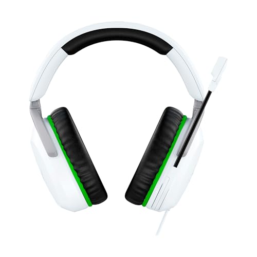 HyperX CloudX Stinger 2 Gaming-Headset kabelgebunden für Xbox, 50mm-Treiber, Weiß