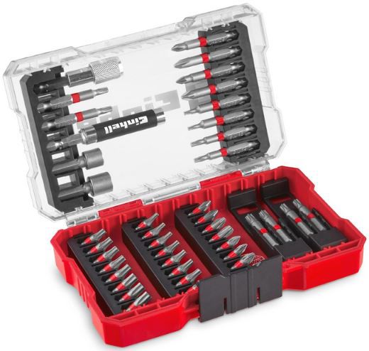 Produktbild: einhell m-case bit-set 42-teilig mit aufbewahrungsbox für 9,99 euro