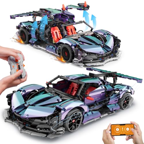 hogokids ferngesteuertes drift racing car bausatz 1:10 2.036 teile für kinder und sammler