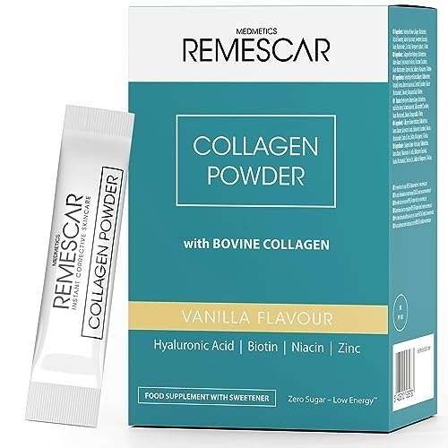 remescar kollagen pulver mit hyaluronsäure, biotin und vitamin c, 30 sachets