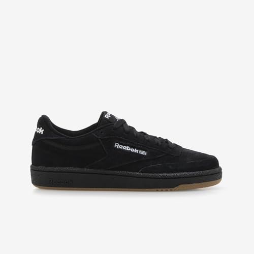 Reebok Club C 85 Kinder Sneaker, Cblack Ftwwht Rbkle3, 34.5 EU