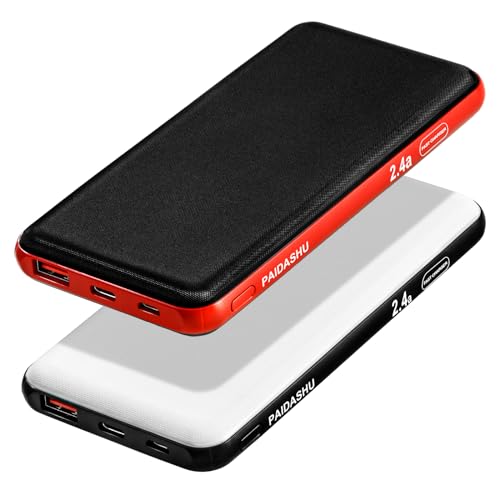 power bank 2er set 10.600 mAh extern 2.4A schnelllade usb c handyakku