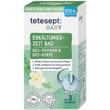 tetesept baby erkältungsbad ab 3 Monaten, 100ml für 3,49 (statt 5)