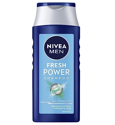 NIVEA MEN shampoo für frische kopfhaut und haar, ohne silikone, 250 ml