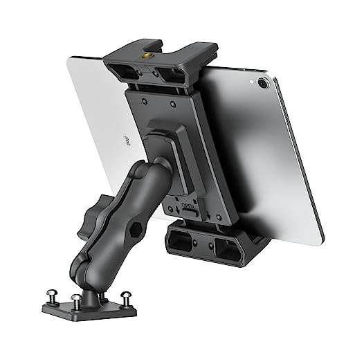 ohlpro tablet holder auto, 360 drehbarer klemmenhalter für 5-13 zoll tablets, schwarz