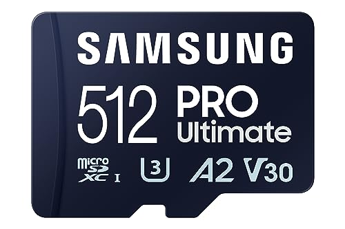 samsung pro ultimate 512 gb microSD-karte mit sd-adapter, amazon prime deal