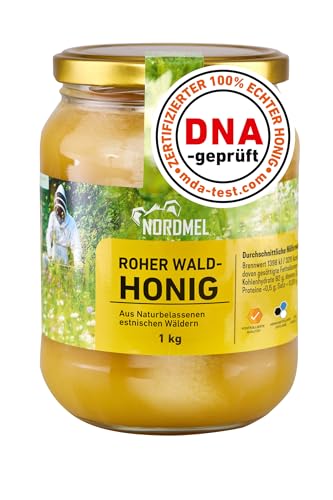 reiner roher honig 1 kg ungefiltert aus dem ostseewald estland nachhaltig