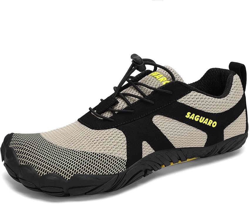 SAGUARO Barfußschuhe Herren Damen Outdoor Traillaufschuhe Zehenschuhe Gr. 35-48