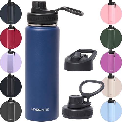 hydrate bottles edelstahl trinkflasche 700 ml isolierte wasserflasche classic blue