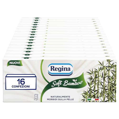 regina soft bambus taschentücher 16 packungen 4-lagig weich hautfreundlich FSC