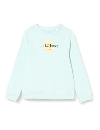 jack & jones sweatshirt jorlafayette mit branding in marineblau