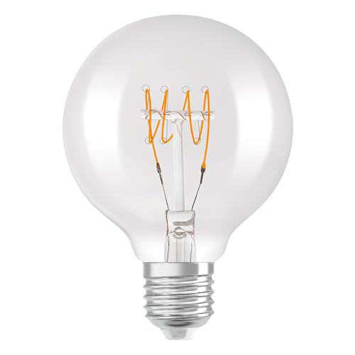 osram led lampen dimmbar vintage edition 40 watt e27 g80 2700 kelvin warm weiß klar