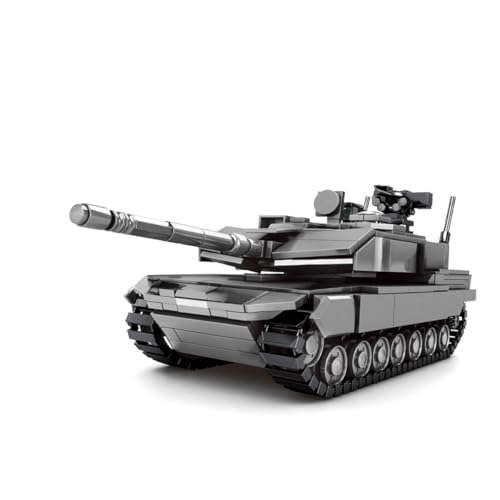 auspcers panzer modell bausteine leopard 2A7 tank 898 teile militärtank bausatz