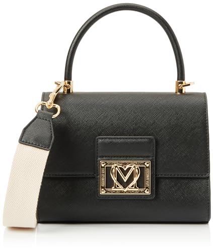 love moschino damen tasche schwarz BORSA A mano, schwarz