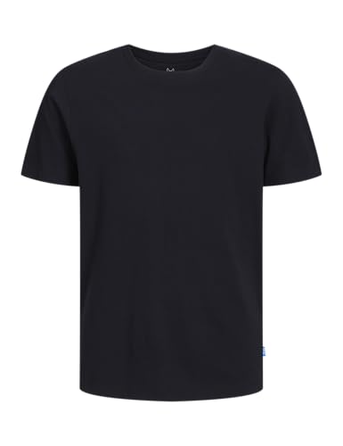 jack & jones basic t-shirt kurzarm o-neck jjeorganic no. 1 männer