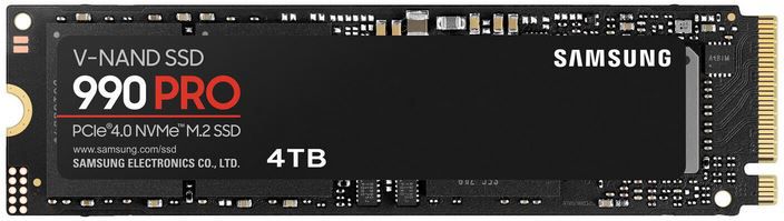 samsung 990 pro m.2 nvme ssd 4 tb für 264,99 euro statt 289 euro