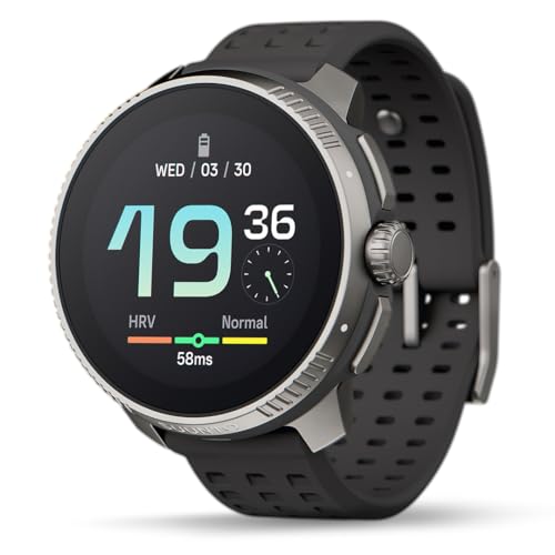 suunto race sportuhr outdoor, 100m wasserdicht, lange akkulaufzeit