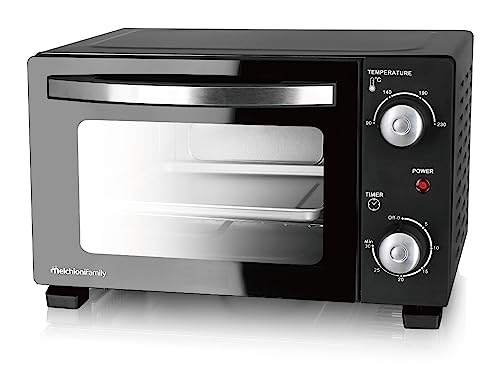 elektro-ofen melchioni family DEVIL 11, 11 l, bis 230 C, 30-minuten-timer, schwarz