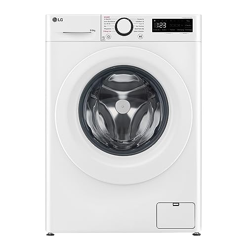 LG W4WR32963 Waschmaschine, Energieeffizienz D, Dampffunktion, weiß, modern und effizient