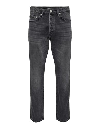 ONLY & SONS ONSYOKE TAPERED Relax-fit-Jeans W28 bis W36 DNM
