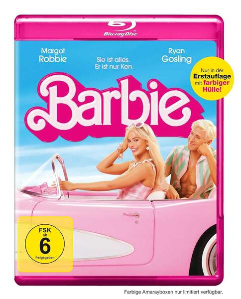 barbie blu-ray 2023 für nur 5,99 bei amazon, versandkostenfrei ab 39