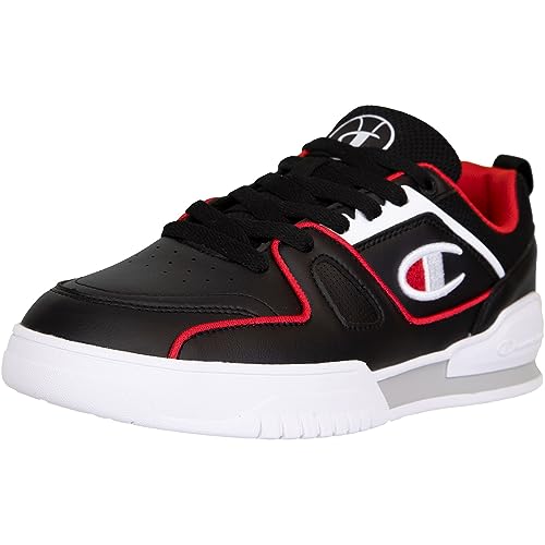 champion sneaker schuhe 3 point low trainer nbk/wht/red eu größe 44