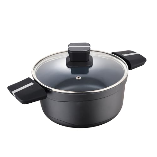 san ignacio bistro grey cocoola guss aluminium 20 cm deckel induktion schwarz