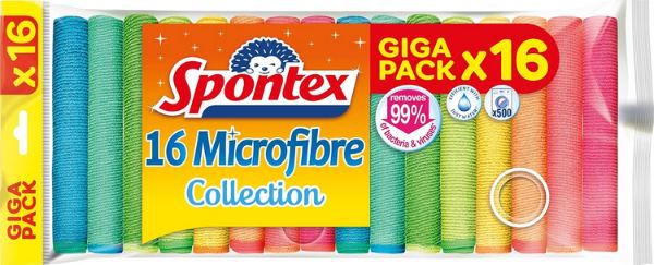 spontex mikrofaser reinigungstücher 16er pack für 7,49 euro statt 10 euro